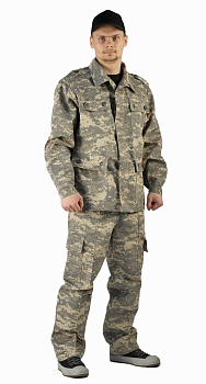 Костюм Захват, куртка+брюки цв. КМФ св. серый Цифра от магазина Рабочий класс