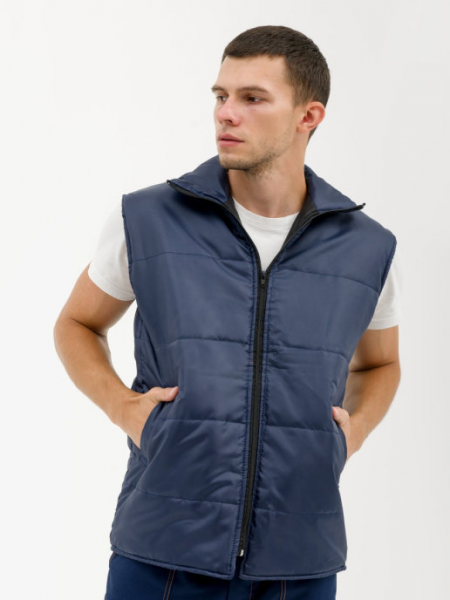 Жилет утепленный тк. Оксфорд цв. т.синий от магазина Рабочий класс