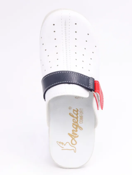 Женские Сабо Angela Comfort, арт. 55/23TRC, цвет триколор от магазина Рабочий класс