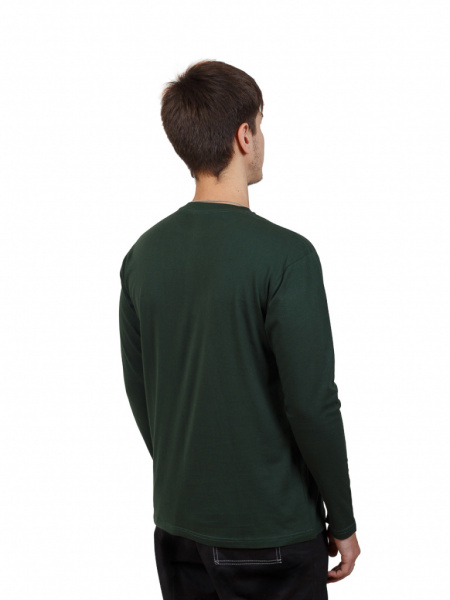 Футболка мужская с длин. рукавом цв. зеленый от магазина Рабочий класс