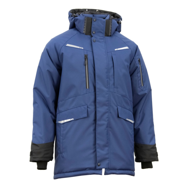 Зимняя куртка-парка Brodeks KW215, синий от магазина Рабочий класс