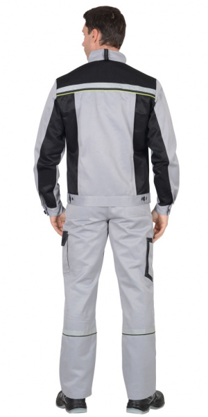 Костюм Практик с п/к (светло-серый/черный) от магазина Рабочий класс