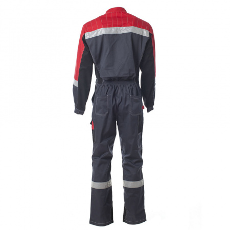 Комбинезон ФОРМУЛА с СОП т.сер +красн. от магазина Рабочий класс