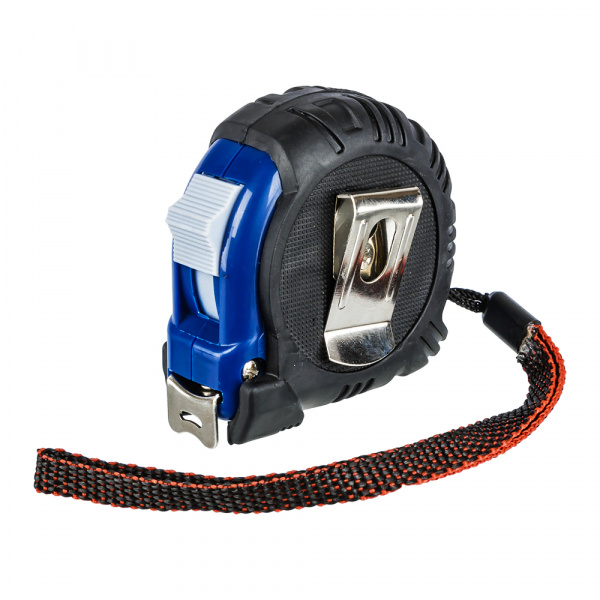 Рулетка КОБАЛЬТ Вектор  3м x 16мм обрезиненный корпус (мех.стопор, белое матов. покрытие, толщ. 0,11 от магазина Рабочий класс