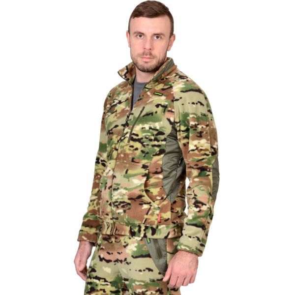 Куртка флисовая мужская КМФ "Мультикам" от магазина Рабочий класс