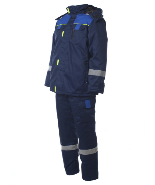 Костюм зимний мужской БРУКЛИН с п/к, цв. т-син.+васильковый от магазина Рабочий класс