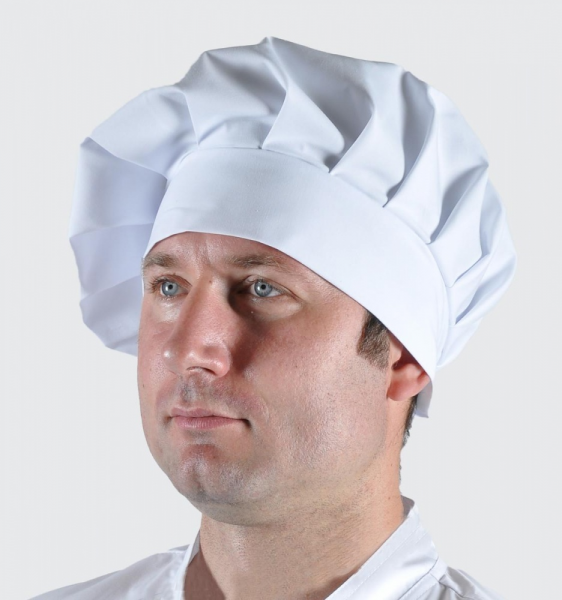 Колпак "Блин" (обычный) цв. белый тк. ТиСи от магазина Рабочий класс