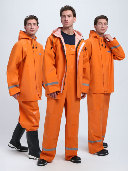 Костюм рыбака Fisherman`s WPL (500 гр/м2) оранжевый (ЧЗ) от магазина Рабочий класс