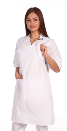 Фартук № 23 Тиси (Белый, 44-60) от магазина Рабочий класс