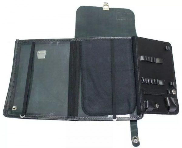 Сумка полевая для офицеров СПО-02.00 (планшет) черного цвета от магазина Рабочий класс