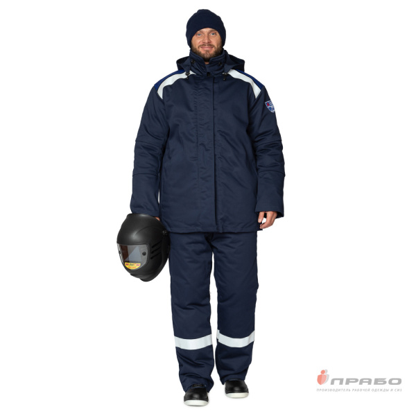 Костюм сварщика утепленный 2 класс защиты х/б с ОП пропиткой от магазина Рабочий класс