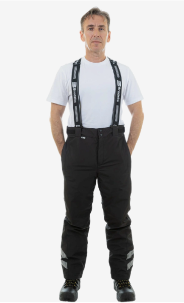 Зимние брюки Brodeks KW306, черный от магазина Рабочий класс