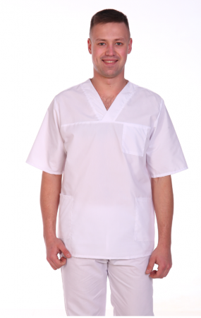 Костюм Хирурга/Пекаря цв. Белый от магазина Рабочий класс