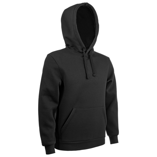 Толстовка с капюшоном, кенгуру цв. черный от магазина Рабочий класс