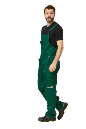 Полукомбинезон Алатау цвет зеленый/черный от магазина Рабочий класс