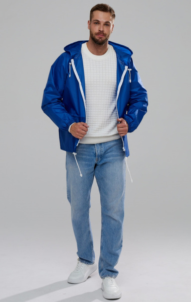 Куртка-дождевик Лидер (Таффета/Оксфорд, 240), синий от магазина Рабочий класс