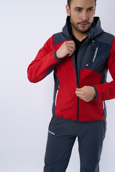 Куртка Софтшелл Finntrail Nitro 1320 Red_N от магазина Рабочий класс