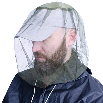 Универсальная противомоскитная сетка на голову, накомарник от магазина Рабочий класс