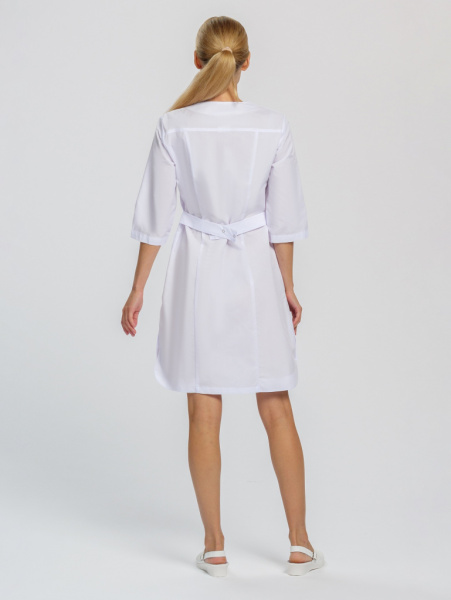 Халат женский Орхидея (тк.ТиСи), цв. белый от магазина Рабочий класс