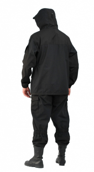 Горка 3, кост. мужской хлопок/рип-стоп цв. Черный от магазина Рабочий класс