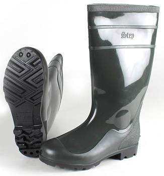Сапоги мужские ПВХ двухкомпонентные Step, оливковый от магазина Рабочий класс
