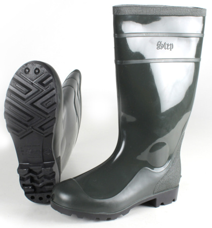 Сапоги мужские ПВХ двухкомпонентные Step, оливковый от магазина Рабочий класс