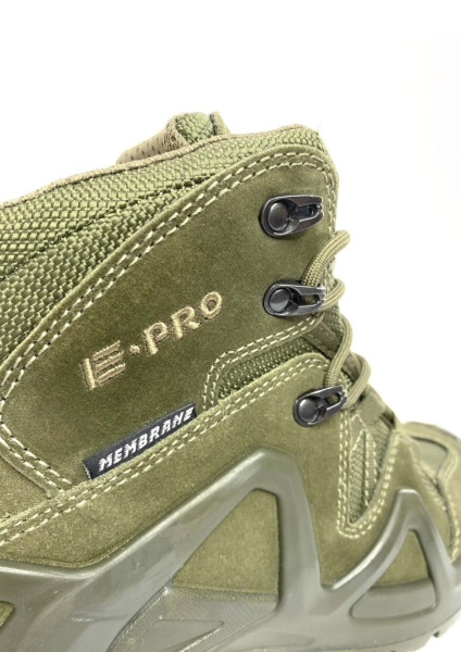 Мужские ботинки E-PRO Special Mid KEVLAR арт.102 (range green) в Санкт-Петербурге, Архангельске, Северодвинске купить по низкой цене!