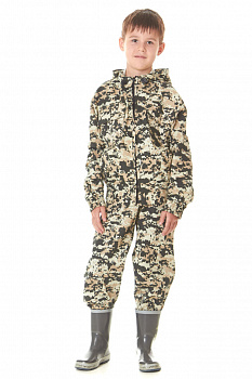 Костюм детский МАСКХАЛАТ тк. Бязь цв. Серый Пиксель от магазина Рабочий класс