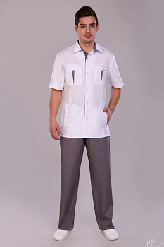 Костюм мужской медицинский мод. 233ТСК от магазина Рабочий класс