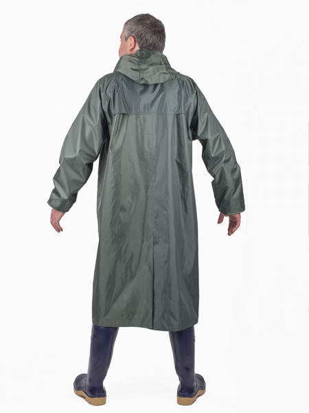 Плащ влагозащитный Тайфун цв. Зеленый от магазина Рабочий класс