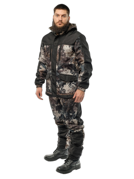 Костюм демисезонный Gorka Light ткань Дюспофлис, цвет черный от магазина Рабочий класс