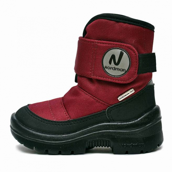 Сапоги зимние школьные "Nordman Next" , на горизонтальной липе цвет бордовый от магазина Рабочий класс