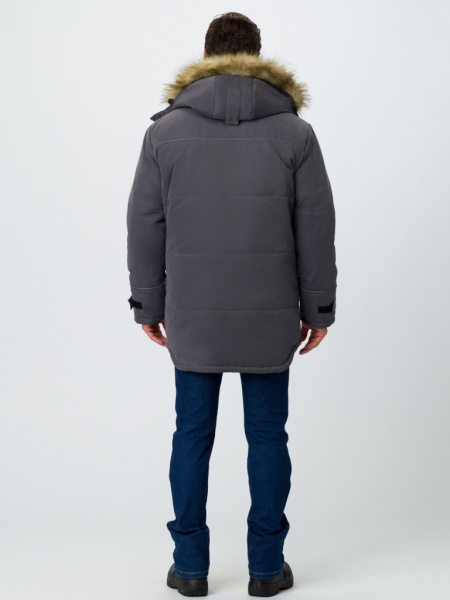 Куртка зимняя Аляска-Люкс (тк.Карелия), серый от магазина Рабочий класс