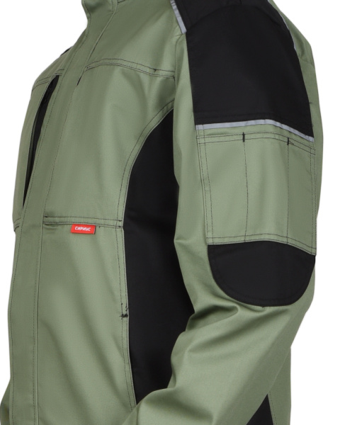 Куртка СИРИУС-ЦИТРИН светло-оливковый с черным от магазина Рабочий класс