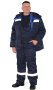 Костюм Бур, зимний, куртка+п/к, тк. Грета цв. т.син.+вас., СОП от магазина Рабочий класс