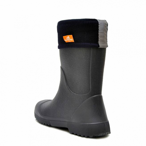 Сапоги школьные из ЭВА Nordman JET с флисовым утеплителем цвет серый от магазина Рабочий класс