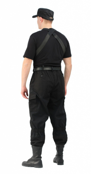 Горка 3, кост. мужской хлопок/рип-стоп цв. Черный от магазина Рабочий класс