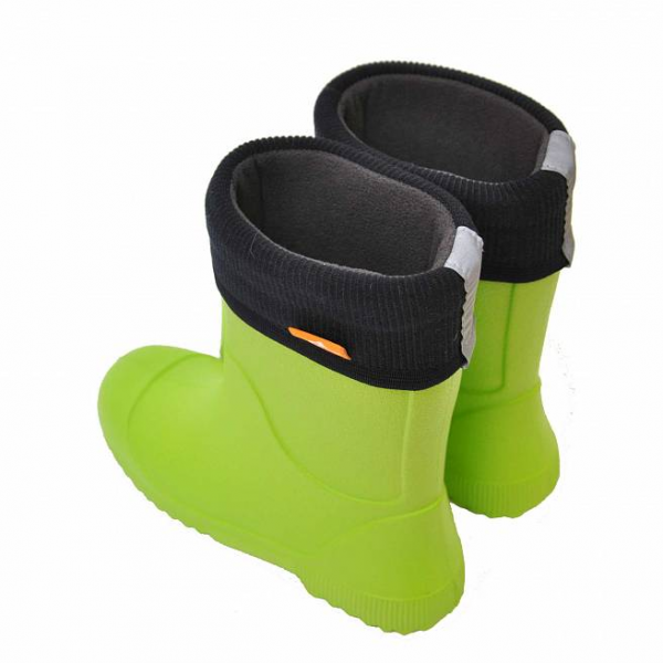 Сапоги малодетские из ЭВА Nordman JET с флисовым утеплителем цвет лайм от магазина Рабочий класс