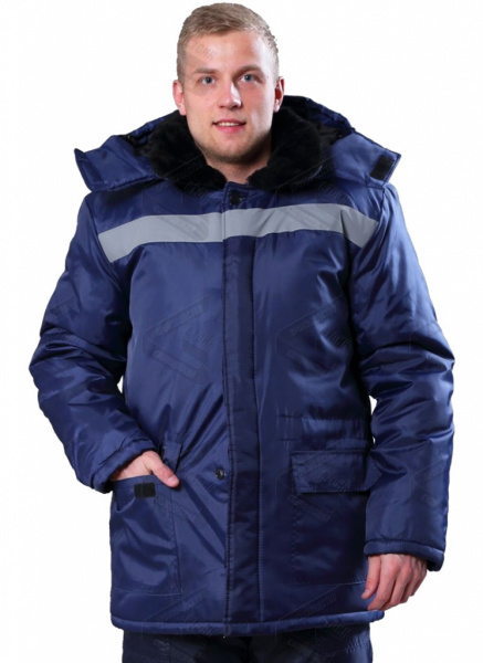 Куртка утепленная Зима СОП мех. воротн. тк. ОКСФОРД от магазина Рабочий класс