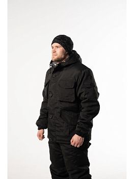 Костюм зимний Горка 8 тк. РипСтоп цв. Черный от магазина Рабочий класс