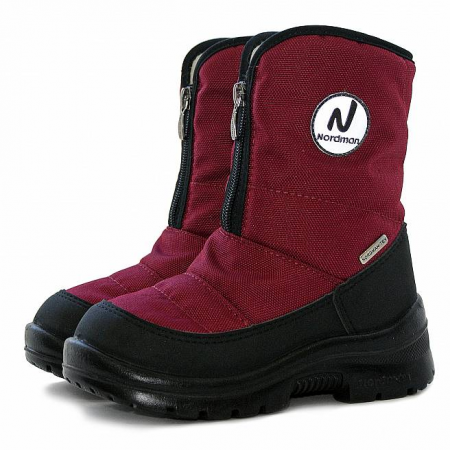 Сапоги зимние малодетские Nordman Next цв. бордовый на молнии от магазина Рабочий класс