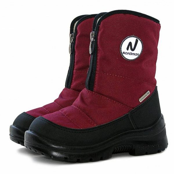 Сапоги зимние малодетские Nordman Next цв. бордовый на молнии от магазина Рабочий класс