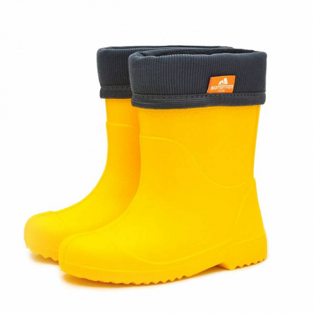 Сапоги малодетские из ЭВА Nordman JET с флисовым утеплителем цвет желтый от магазина Рабочий класс