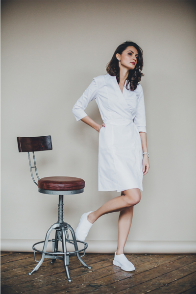 Халат медицинский женский м265 от магазина Рабочий класс