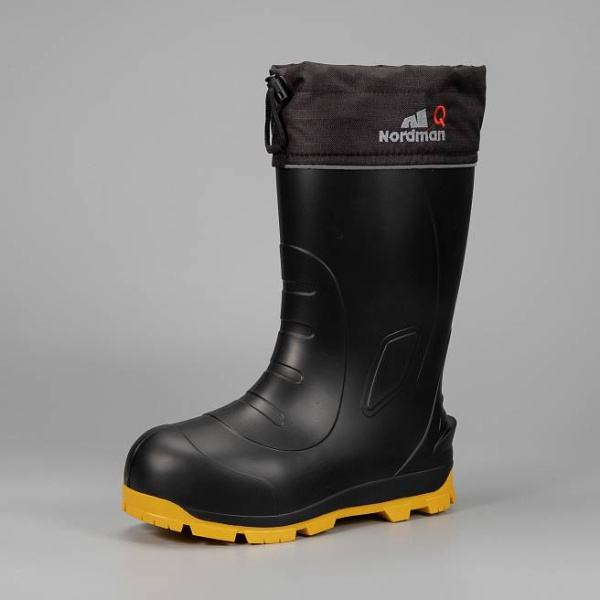 5-090-D03 Сапоги мужские NordMan Quaddro -50°C из ЭВА с подошвой ТЭП цв. черный+желтый от магазина Рабочий класс