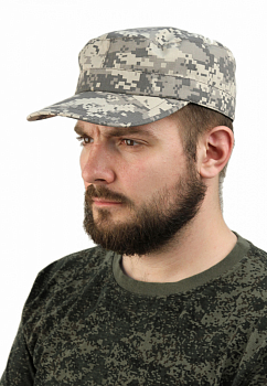 Кепка Светло-Серая Цифра от магазина Рабочий класс