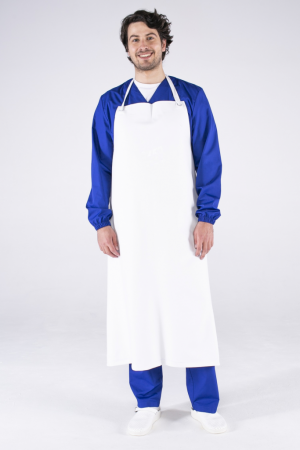 Фартук для пищевой промышленности тип Б (тк.Полиуретан,500), белый от магазина Рабочий класс