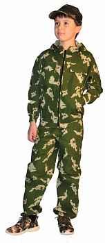 Костюм детский МАСКХАЛАТ тк. сорочечн. КМФ Березка от магазина Рабочий класс