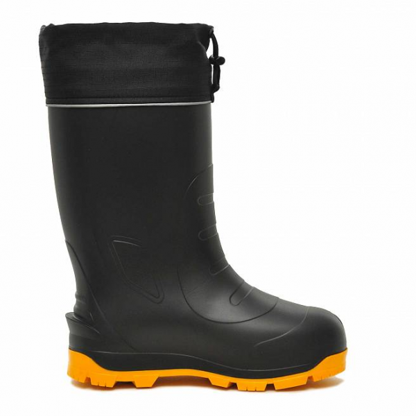 Сапоги мужские NordMan Quaddro -70С с подошвой ТЭП шипованные цв. черный+желтый от магазина Рабочий класс