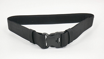 Ремень стропяной с притяжкой фастекс без тиснения МВД цв. черный от магазина Рабочий класс